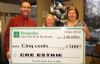 La caisse Desjardins de l’Est de Sherbrooke remet 500 $ à la Fondation du Centre de réadaptation Estrie